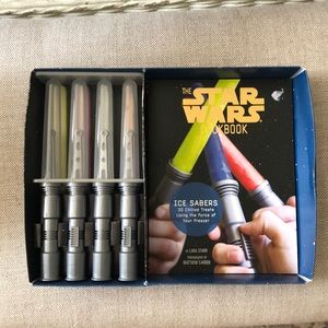 Star Wars popsicle molds and cook book